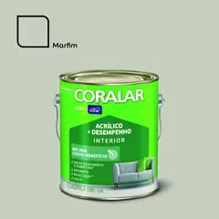 Coral - Tinta Fosco Acrílica Coralar Econômico 3,6L Marfim