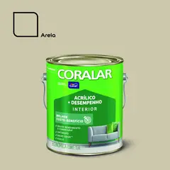 Coral - Tinta Fosco Acrílica Coralar Econômico 3,6L Marfim