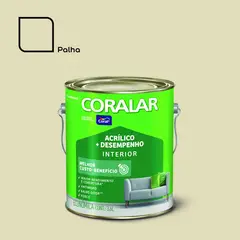 Coral - Tinta Fosco Acrílica Coralar Econômico 3,6L Marfim
