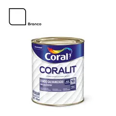 Coral - Fardo Galvanizado Branco, Branco, Fdo Galvanizado, 0.9L