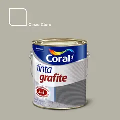 Coral - Tinta Grafite Claro 3,6L Cinza Médio