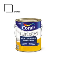 Coral - Tinta Fosco Chega de Mofo Econômico 3,6L Branco