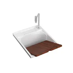 Deca - Tanque Multiuso de Sobrepor 17 L110, Branco Gelo