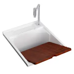 Deca - Tanque Multiuso de Sobrepor 17 L110, Branco Gelo