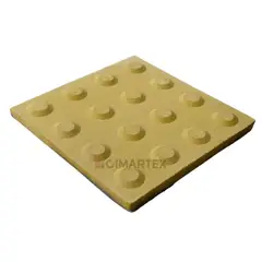 undefined - Piso Cimentício Tatil Alerta 20x20cm 0,40M²
