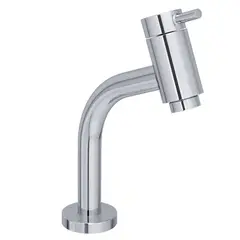 Deca - Torneira de Mesa Bica Baixa para Lavatório Link Prata