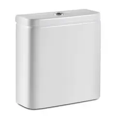 Roca - Caixa Acoplada para Vaso Sanitário com Acionamento Duplo Gap 3L e 6L Branca