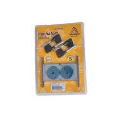 Aliança - Trava F2000 Dupla Ip 25564, Cromado