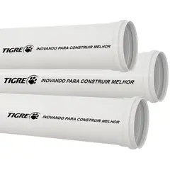 Tigre - Tubo Esgoto Branco 100mm X 3m