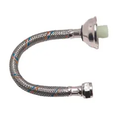Esteves - Tubo Ligação 448 Flexível Trançado, Inox, 0.5