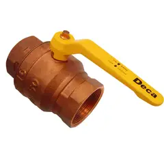 Deca - Válvula Registro Esfera Metal Bola Metá¿Lica 1" 1552B 100