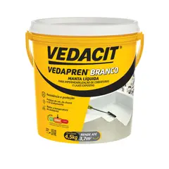 Vedacit - Manta Líquida Impermeabilizante Acrílica Vedapren Branco Galão 4,5kg