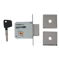 Aliança - Trava F2000 Dupla Roseta Quadrada, Cromado