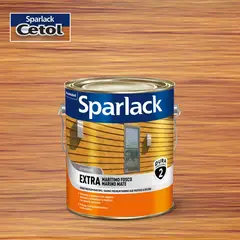 Sparlack - Verniz Marítimo Fosco 3,6L Interior e Exterior Natural