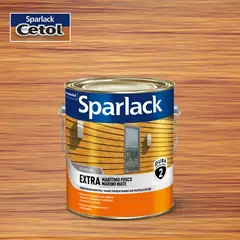 Sparlack - Verniz Marítimo Fosco 0,9L Interior e Exterior Natural