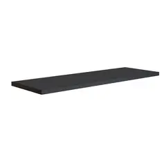 Multivisão - Prateleira de MDP com Suporte 20x60cm Preto