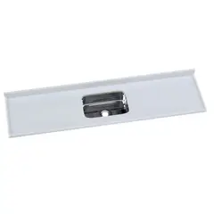 A. J. Rorato - Pia Sintética com Cuba Inox Roralit 55x15x199cm Pedra Clara