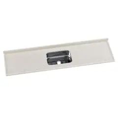 A. J. Rorato - Pia Sintética com Cuba Inox Roralit 55x15x199cm Travertino