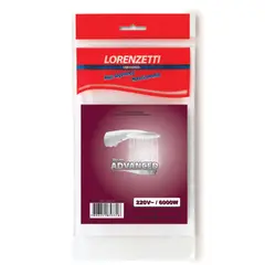 Lorenzetti - Resistência Advance Flex 6000W Branco 220V 3X12X4
