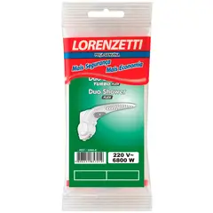 Lorenzetti - Resistência Duo Shower Flex 6800W Branco 127V 30X12X24