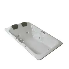Ouro Fino - Banheira Acrillic Premium Dupla com Hidromassagem 180cm
