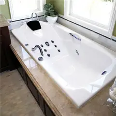 Ouro Fino - Banheira Acrillic Premium Individual com Hidromassagem 180cm