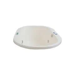 Ouro Fino - Ofurô Heatiro Individual Standard 2 Jatos 78x93x83cm Branco