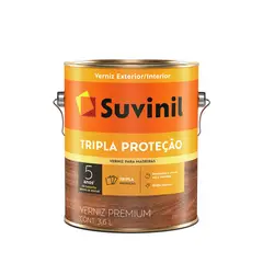 Suvinil - Verniz Filtro Solar Brilhante 3,6L Interior e Exterior Mogno