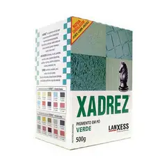 Lanxess - Tinta para piso Pigmento em Pó Verde Xadrez 500g