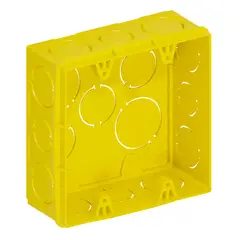 Tigre - Caixa Embutir Caixa De Luz 4X4 Amarela