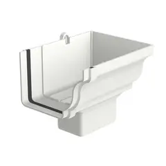 Tigre - Bocal Retangular Aquapluv Style Direita 17,7x13,3x14,95cm Branco