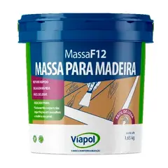 Viapol - Massa para Madeira F12 Cerejeira 1,65Kg