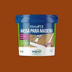 Viapol - Massa para Madeira F12 Jatobá 1,65Kg