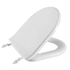 Astra - Assento Sanitário Almofadado Calypso Branco