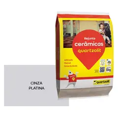 Weber Quartzolit - Rejunte Flexível, Cinza Platina, 5kg