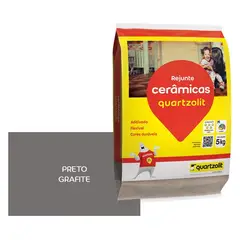Weber Quartzolit - Rejunte Flexível 5Kg Preto Grafite