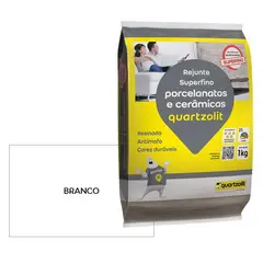 Weber Quartzolit - Rejunte para Porcelanato Branco 5kg Quartzolit