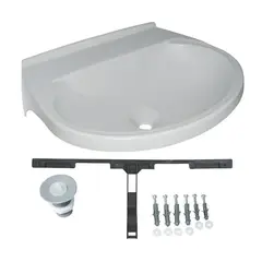 Astra Acessórios - Lavatório Lv3/Sc Plastico, Cinza