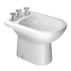 Deca - Bide 3 Furos Vogue Plus B5 17, Branco