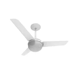 Aliseu - Ventilador de Teto 3 Pás Alisclean 127V Branco