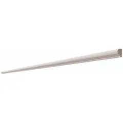 Gart - Rodameio Boiserie Moldurado Liso 3x2cm Barra 200cm Poliestireno Para Pintura S3