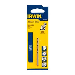 Irwin - Broca em Aço Rápido 3,0mm x 61mm DIN 338