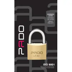 Pado - Cadeado SM Latão, 40mm