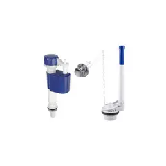 Censi - Conjunto Completo Lateral Com Corrente Com Parafuso E Anel Para Caixa Acoplada