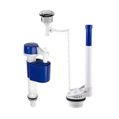 Censi - Conjunto Completo Superior Com Corrente Com Parafuso E Anel Para Caixa Acoplada
