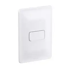 Legrand - Conjunto Interruptor Simples 4X2 10A Zeffia Branco