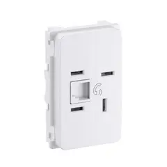 Legrand - Módulo Telefonia Rj11 Zeffia Branca