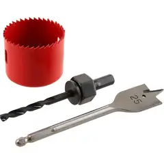 Bauker - Kit Instalação Fechadura 3 Peças