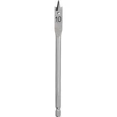 Bauker - Broca Chata para Madeira 10mm 1 Unidade