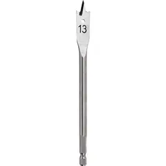Bauker - Broca Chata para Madeira 13mm 1 Unidade